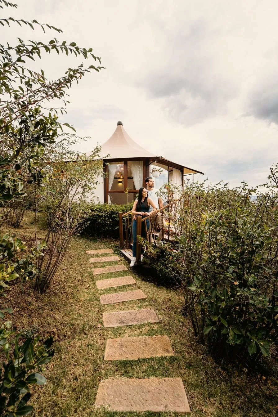 Villa entre jardines
